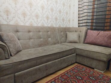 Divanlar: Künc divan, İşlənmiş, Açılan, Bazalı, Parça, Çatdırılma yoxdur