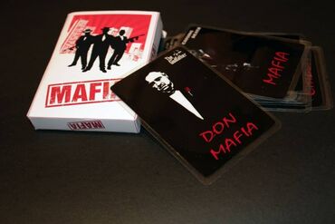 2 nəfərlik oyunlar: Mafia oyun kartları