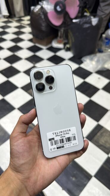 Apple iPhone: IPhone 13 Pro, 512 ГБ, Белый, 95 %
