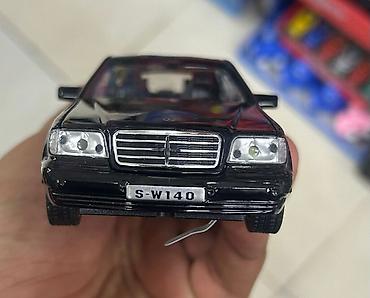 Oyuncaq nəqliyyat: Mercedes-Benz S-Class W140 miniatür model avtomobil - Miqyas: təxmini — 3