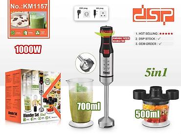 Блендеры: Məhsul №: 1572 Məhsulun adı: Blender DSP KM1157 1000W Brend: DSP — 1