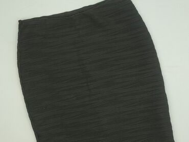 czarne trapezowe spódnice midi: Women`s skirt, size S