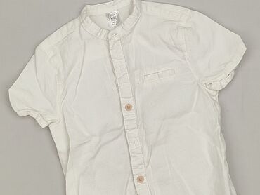 koszule tommy hilfiger allegro: Shirt 7 years, condition - Very good, pattern - Monochromatic, color - White