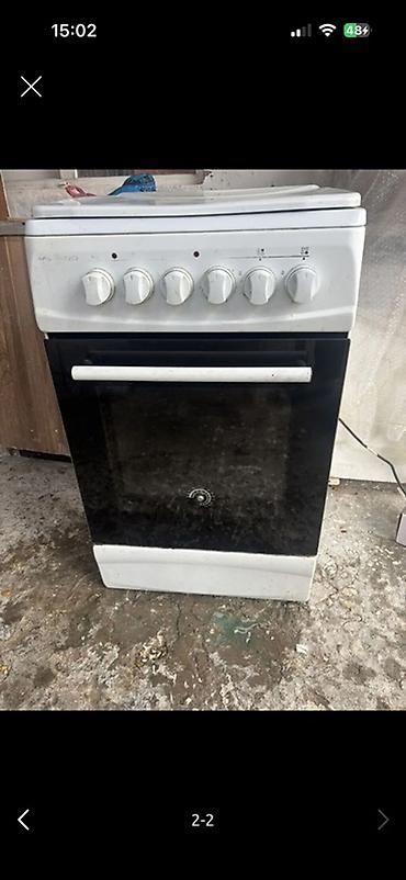 mini elektrik sobasi: Qaz plitəsi Ayrıca dayanan, 4 gözlü, İşlənmiş — 1