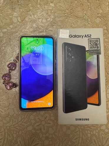 samsung watch 4: Samsung Galaxy A52 5G, 128 GB, rəng - Qara