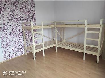 Другая мебель: Ассолому алейкум!! Эки кабатуу кровать жасайбыз таза сыйда жыгачтан — 12