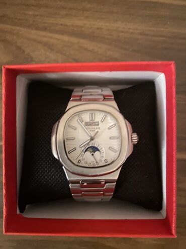 Polo köynəklər: Qol saatı, Patek Phillipe, rəng - Gümüşü