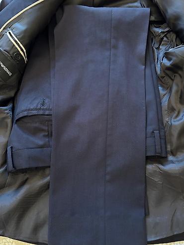 Kişi geyimləri: Kostyum, Demisezon, Emporio Armani, M, rəng - Göy — 2