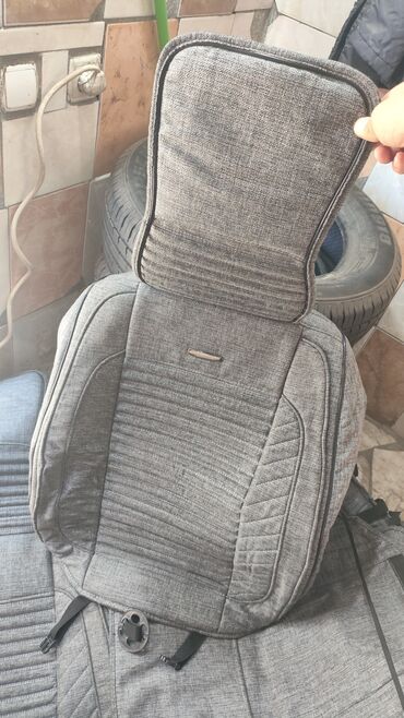 кочкор авто: Чехлы Тканевые, цвет - Серый, Universal Seat cover