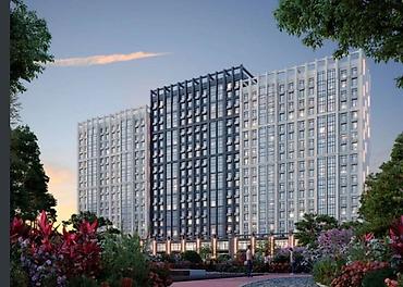 заман резиденс: 1 комната, 50 м², Центральная мечеть Элитка, 17 этаж, ПСО (под самоотделку) — 2