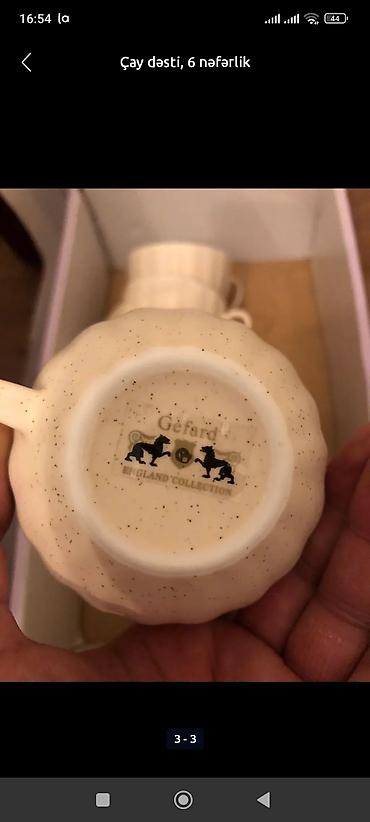 cay: Çay dəsti — 4