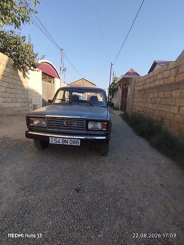 təkər satşı: VAZ (Lada) 2107 sedan - Kuzov: 4 qapılı sedan, boz rəng - Nömrə — 3