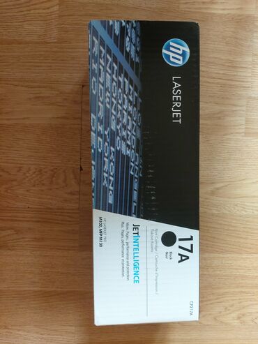 Modemlər və şəbəkə avadanlıqları: HP LaserJet 17A qara rəngli orijinal toner kartrici, HP LaserJet Pro