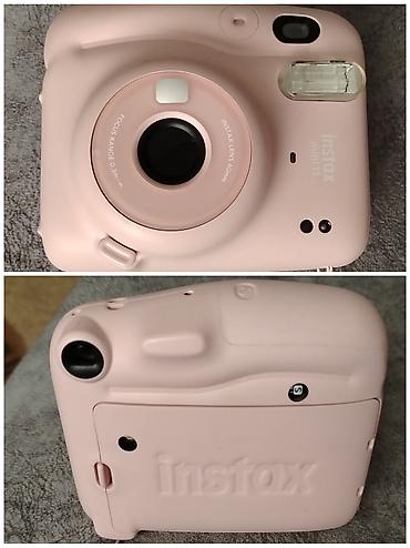 18560 batareya: Fujifilm Instax Mini 11 – pastel çəhrayı rəngdə instant fotoaparat — 1