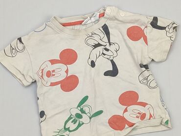 T-shirts: T-shirt, H&M, 1.5-2 years, 86-92 cm, condition - Good