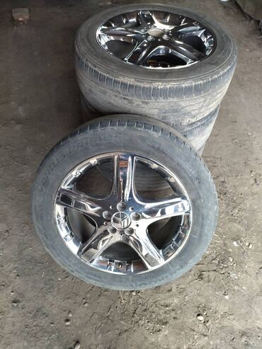 Диски: Литые Диски R 19 Mercedes-Benz, Комплект, отверстий - 5, Б/у — 9