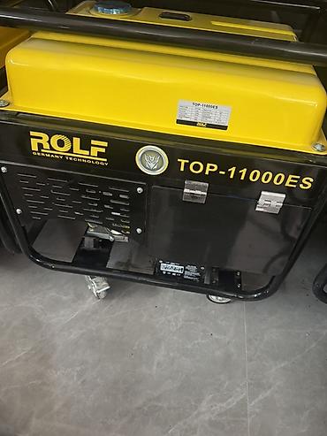 Бензиновый генератор ROLF TOP-11000ES Основные характеристики: -