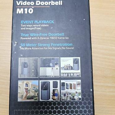 Oprema za video nadzor: WiFi Video interfon singl+3kom baterije i Minidrobll zvonom. AKCIJA — 8