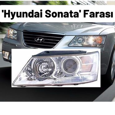 hyundai ehtiyat hissələri qiyməti: Komplekt, Yaxın və uzaq vuran işıqlar Hyundai, 2008 il, Orijinal, Çin, Yeni