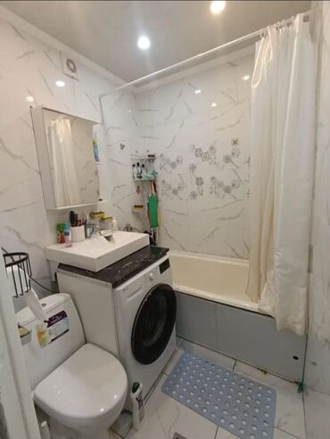 хата кок жар: 1 комната, 34 м², 105 серия, 2 этаж, Евроремонт