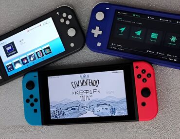 Nintendo Switch: Nintendo switch Çiplənməsi(proşivka) Qiymət 100₼ təşkil edir. Yaddaş