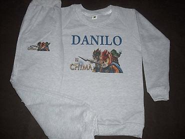 Komplet trenerke: Dvodelni komplet Duks donji deo Vel 2-14 Cena 2800 din stampa ime po — 10