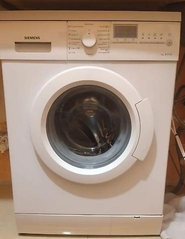 naxis masini: Paltaryuyan maşın Siemens, 7 kq, İşlənmiş, Avtomat, Qurutma var — 1