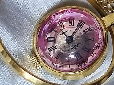 Другие ювелирные изделия: Ссср позолота. подвеска-часы на цепочке. ' ЧАЙКА' МЕХАНИКА. Часы и — 15