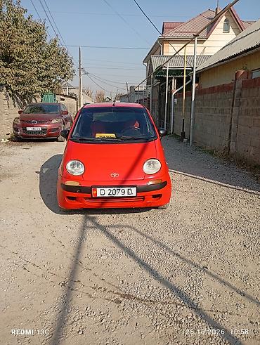 рексон хан: Daewoo Matiz: 2000 г., 0.8 л — 3
