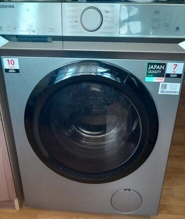 paltaryuyan maşınların ehtiyat hissələri: Стиральная машина Toshiba, 7 кг, Б/у, Автомат, Есть сушка, Нет кредита, Платная доставка, Доставка в районы