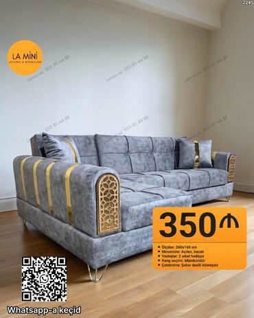 metbext ucun divan: Диван, Раскладной, С подъемным механизмом, Бесплатная доставка в черте города