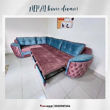 küc divan: Künc divan, Yeni, Açılan, Bazalı, Parça, Pulsuz çatdırılma — 3