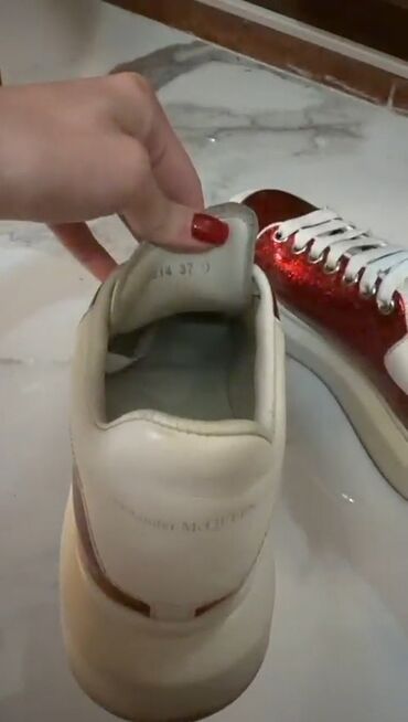 Women's Sneakers and athletic shoes: Ölçü: 37, rəng - Qırmızı, İşlənmiş — 7