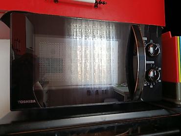 pilet soba: Toshiba mikrodalğalı soba - Rəng: qara, güzgü effektli ön qapı - — 2