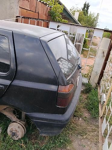 все для авто: Volkswagen Golf III, хэтчбек 3‑дверный, черный цвет. Автомобиль без — 1