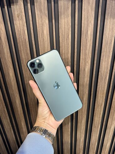 мобильные телефоны: IPhone 11 Pro Max, Колдонулган, 64 ГБ, Space Gray, Коргоочу айнек, Каптама, 72 %