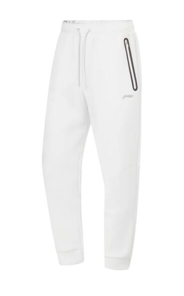 мужские штаны повседневные: Мужские брюки, XL (EU 42), Li-Ning, Новый, цвет - Белый, Самовывоз