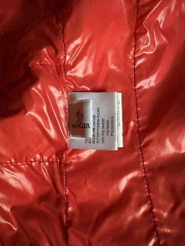duti massimo: Moncler ženska jakna,koral crvena, lagana i sjajna završna obrada. - — 5
