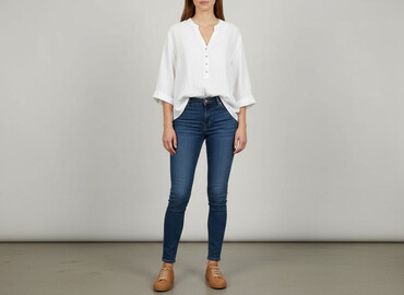 ubrania z muślinu: Women's blouse