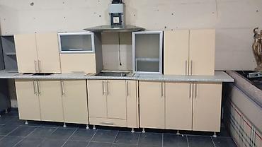 Кухонные гарнитуры: Mətbəx mebel dəsti - Düz xəttli, modullu mətbəx sistemi: alt və üst — 2