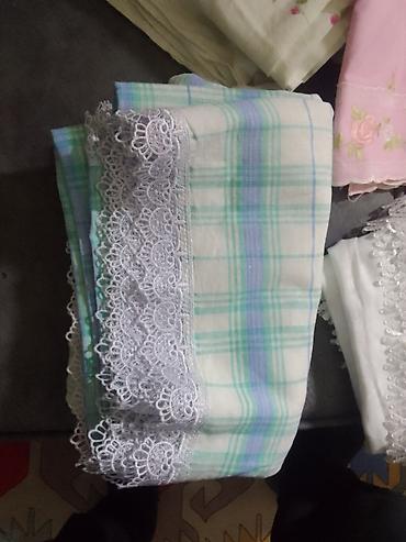Digər tekstil: Məişət tekstili dəsti - 1 ədəd iri ölçülü ağ frotte dəsmal - 2 ədəd — 8