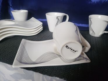 Kuhinjski setovi: Vintaz,nove roland,nemacke solje za kafu. Solje pun porcelan na lalafo.rs — 12 Kuhinjski setovi: Vintaz,nove roland,nemacke solje za kafu. Solje pun porcelan — 12