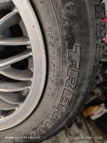 диски bbs r15: Колеса в сборе 195 / 65 / R 15, Зима, Б/у, Комплект, Легковые, Литые, отверстий - 5 — 3