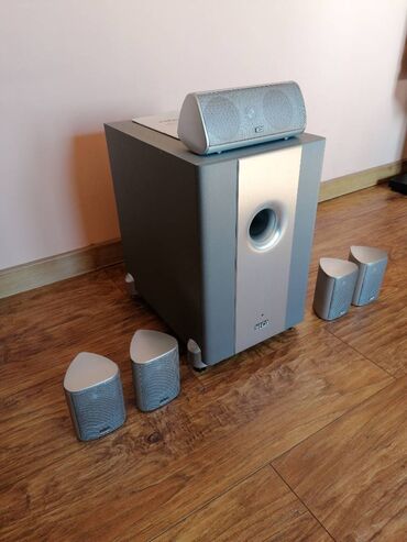 Zvučnici i stereo sistemi: Heco Vogue 5.1A Subwoofer: Snaga: 60/120 W RMS Frekventni odziv — 2