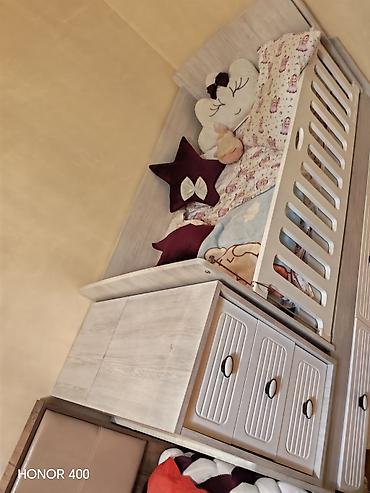 qazax mebel: Uşaq çarpayısı – transformasiya olunan model - Material: laminat/MDF — 4