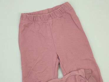 spodnie adidas czerwone: Sweatpants, H&M, 10 years, 140, condition - Good