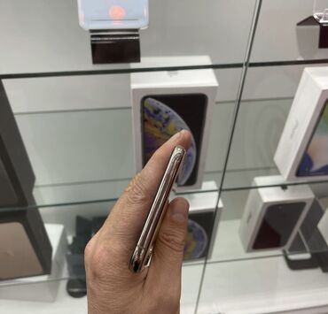 iphone xs max dual: IPhone Xs Max, 64 GB, Qızılı, Face ID