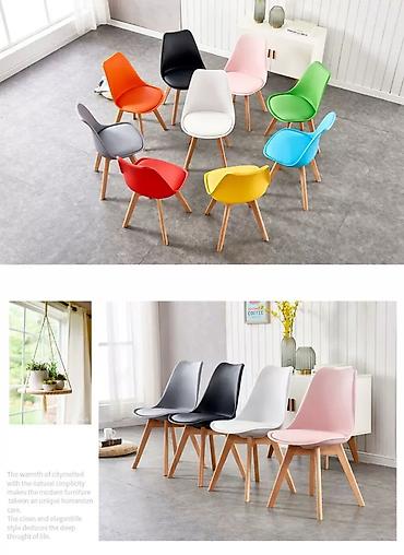 Пластиковые стулья: Пластиковый стул, цвет - Белый — 3