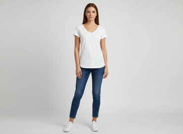 clockhouse basics t shirt: Clockhouse, Футболка жіноча, розмір S