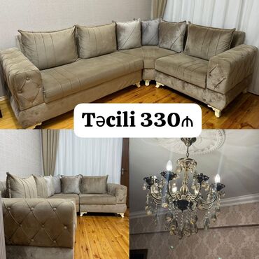 Divanlar: Künc divan, İşlənmiş, Açılmayan, Bazalı, Parça, Çatdırılma yoxdur